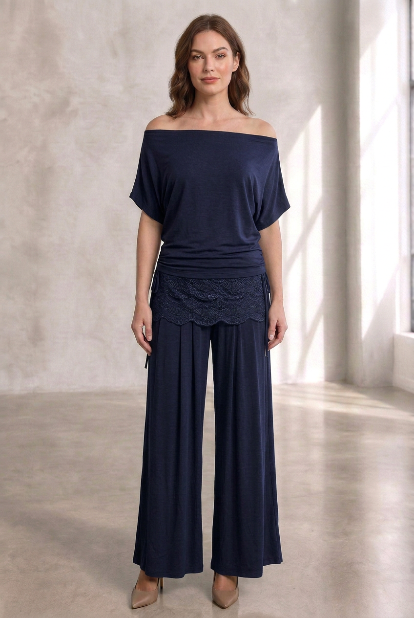 Navy-blue front view matching the gray photo’s styling and pose